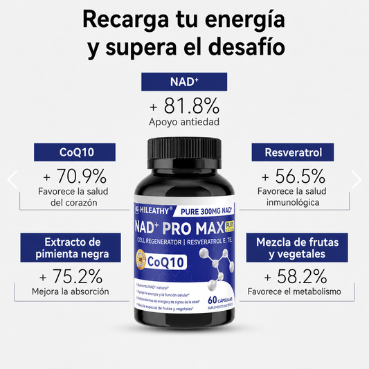 NAD+ PRO MAX | Energía - Rendimiento - Enfoque